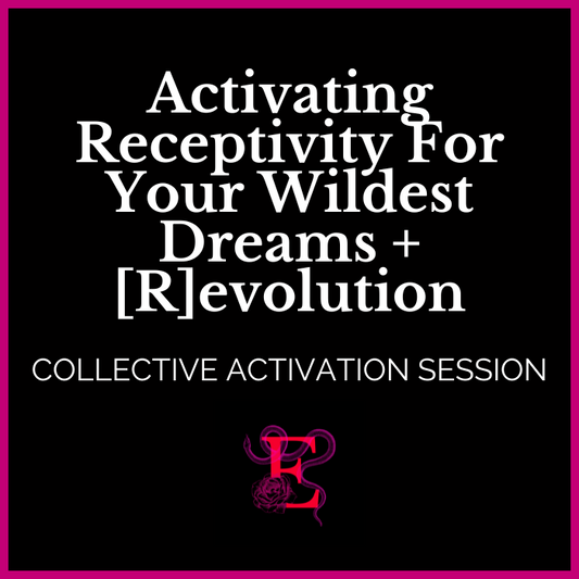 Activating Receptivity For Your Wildest Dreams And [R]evolution - Collective Activation Session